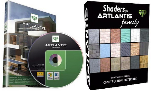 Abvent Artlantis Studio v5.1.2.4 With Models And Shaders Pack /(Mac OSX)
