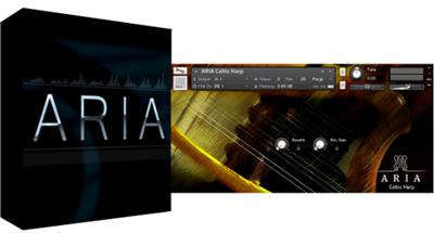 ARIA Sounds Celtic Harp K0NTAKT-DISC0VER