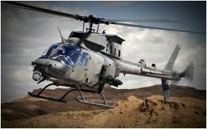 The U.S. Army has completed the first stage of the test helicopter OH-58F