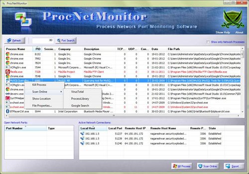 Proc Net Monitor 5.0 Portable