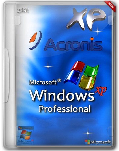 Windows XP SP3 "Чистейший" - Быстрая установка с помощью Acronis Backup & Recovery 11 с Universal Restore v.1 (x86/RUS/2014)