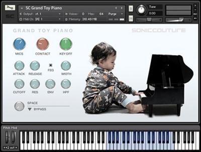 Soniccouture Grand Toy Piano MULTiF0RMAT