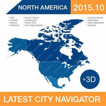 GarminN City Navigat Nth AmericA  NT 2015.10