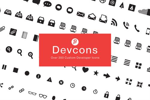 CM - Devcons - 300+ Font Icons