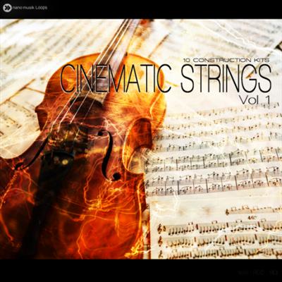 Nano Musik Loops Cinematic Strings -  Vol.1 ACiD WAV REX MiDi-DISCOVER