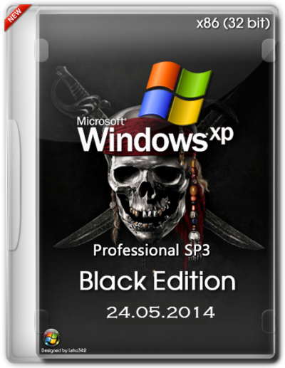 Windows XP Pr0fessi0nal SP3 x86 - Black Edition 2014.5.24