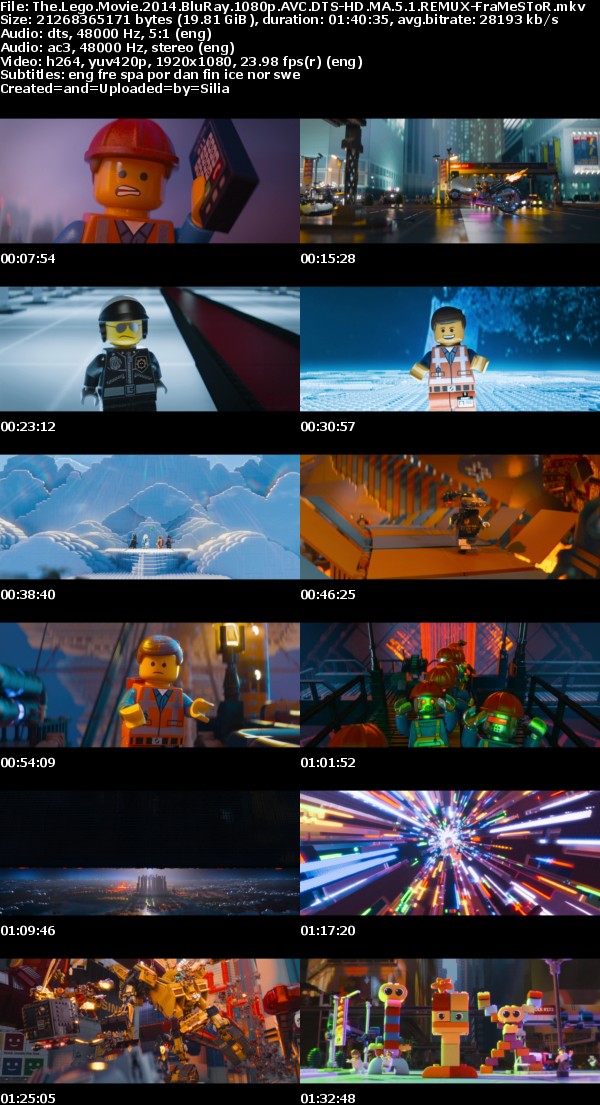 The Lego Movie 2014 1080P Download