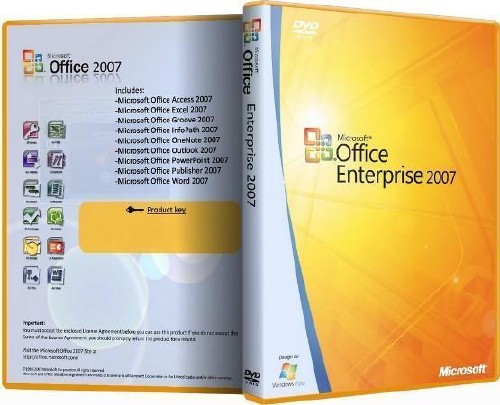 Microsoft Office Enterprise 2007 SP3 12.0.6683.5000 RePack by D!akov (2014/RUS/ENG/UKR)