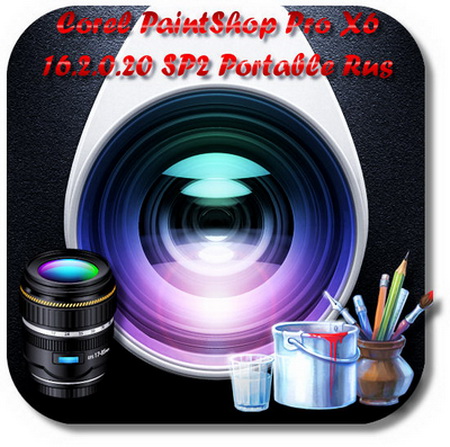 Corel PaintShop Pro X6 16.2.0.20 SP2 Rus Portable 