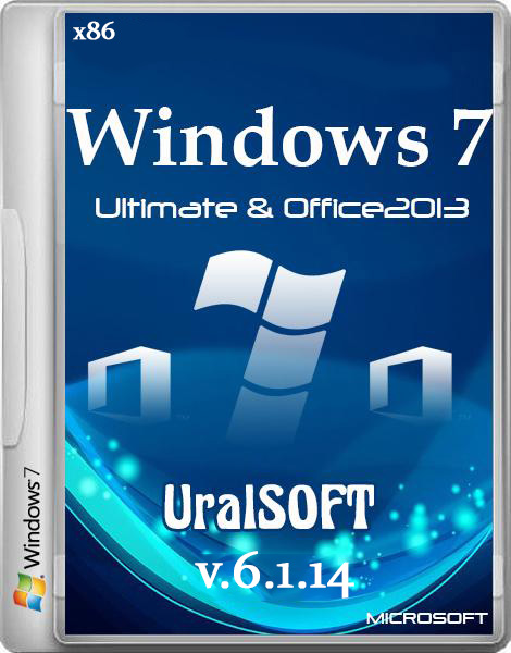 Windows 7 Ultimate x86 Office2013 UralSOFT v.6.1.14 (2014/RUS)