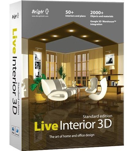 Llve Interior 3D Pro v2.9.5 (Mac OSX)