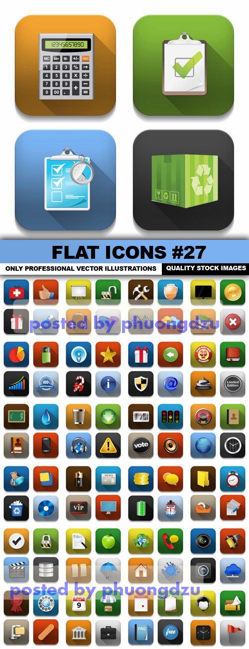 Flat Icons 27