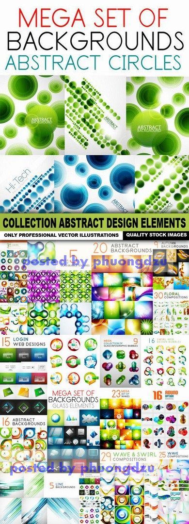 Collection Abstract Design Elements 2
