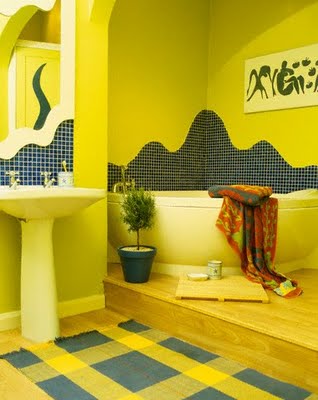 Желтая ванная комната: яркий дизайн  - фото и видеоинструкции