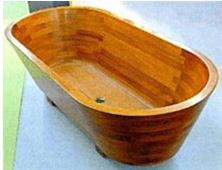 Деревянная ванна: современный дизайн  - советы мастера