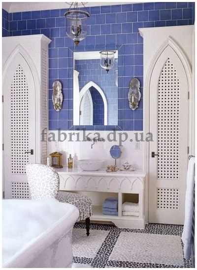 Оформляем интерьер ванной в марокканский стиль