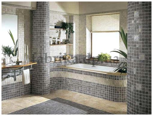 Керамическая плитка мозаика для ванной