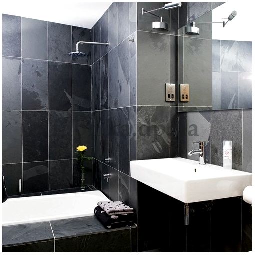 Дизайн черной ванной комнаты ﻿ - фото, обсуждения, видеоматериалы