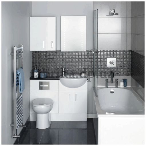 Дизайн белой ванной комнаты  - руководство к действию