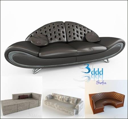 3DDD / Sofa 3D models