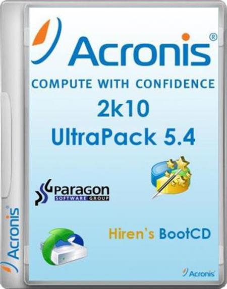 Acronis 2k10 UltraPack CD/USB/HDD .5.4.6