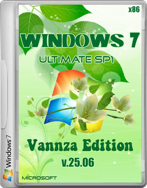 Windows 7 Ultimate x86 SP1 Vannza 25.06 (2014/RUS)