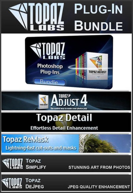 Topaz Labs / Photoshop Plugins Bundle MacOSX /(June 2014)