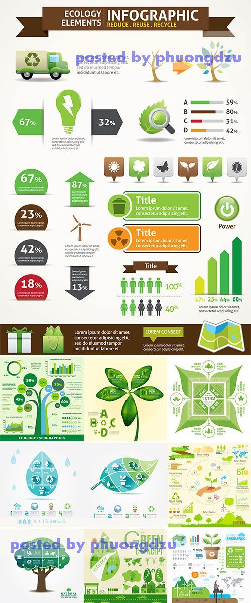 Stock: ECO & Green Concept Infographics 2