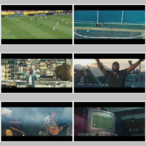Santana & Wyclef & Avicii & Alexandre Piress - Dar um Jeito (We Will Find a Way) The Official 2014 FIFA World Cup Anthem (2014) HD 1080p
