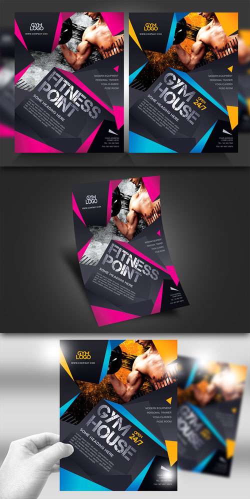 Creativemarket - Fitness / Gym Flyer V1