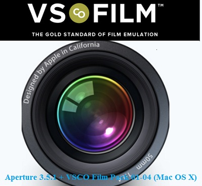 Aperture 3.5.1 with VSCO Film Pack 01-04  - Mac OS X