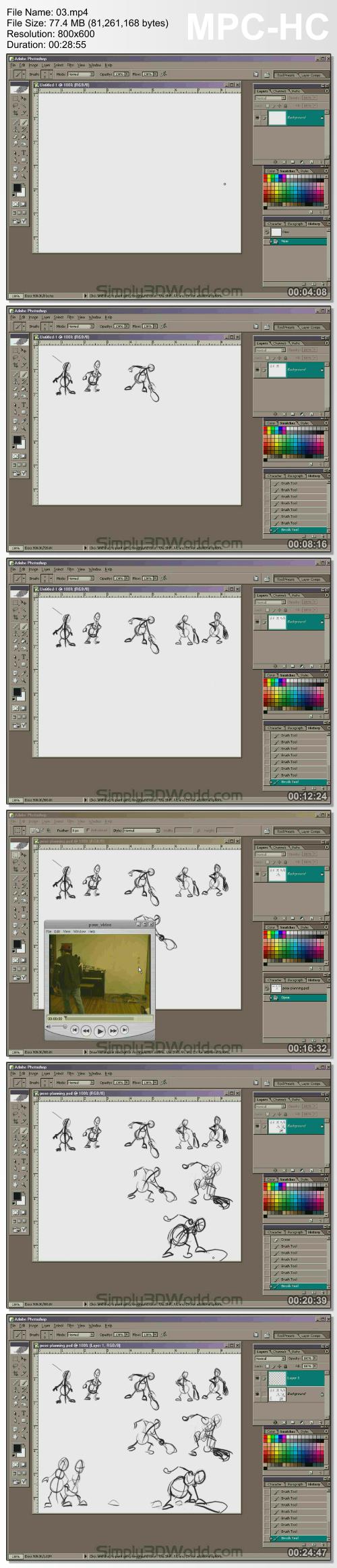 Simply Lightwave: Caveman Volume 4 - Storyboarding to Final Animation