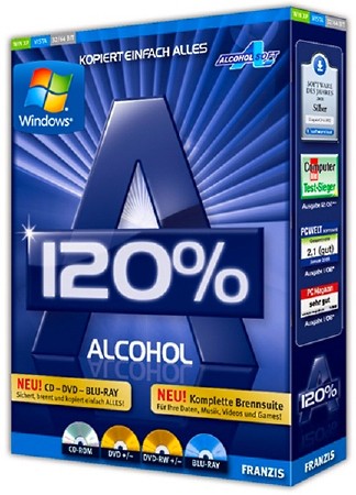 Alcohol 120% 2.0.3 Build 10203 Retail от [WagaSofta]