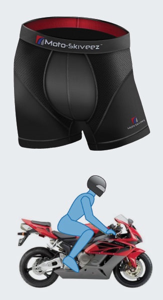 Moto-Skiveez - нижнее белье для мотоциклистов и мотопутешественников
