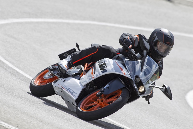 Новый мотоцикл KTM RC390 (фото и видео)