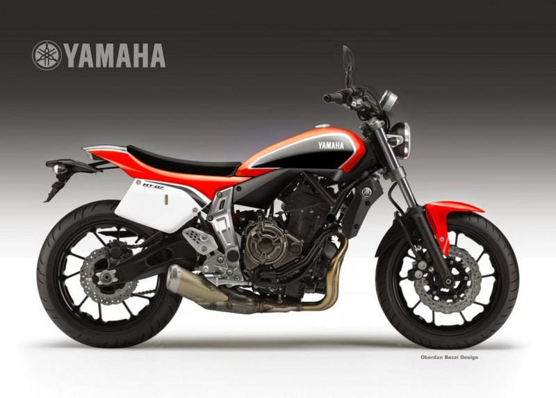 Обердэн Бецци: концепт стрит-трекера Yamaha MT-09