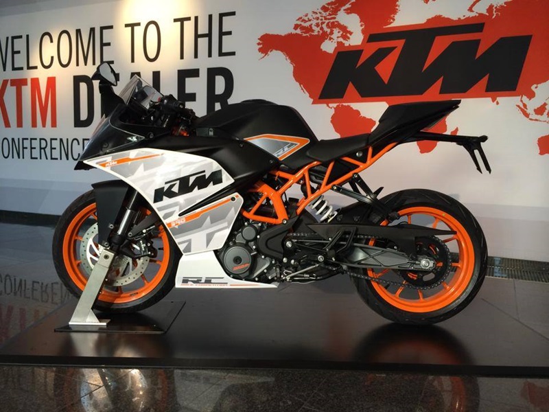 9 сентября новый мотоцикл KTM RC390 появится на индийском рынке (шпионские фото)