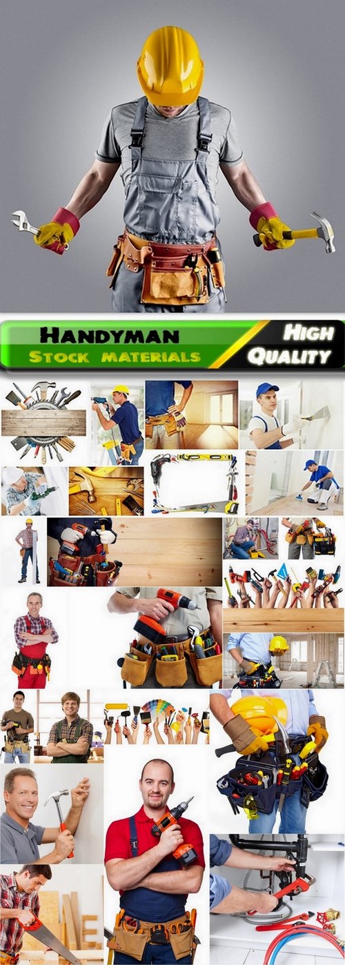 Handyman and different hand tools Stock Images - 25 HQ Jpg