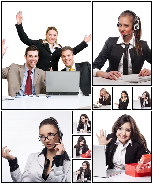Business people, part 50 - Stock Photo