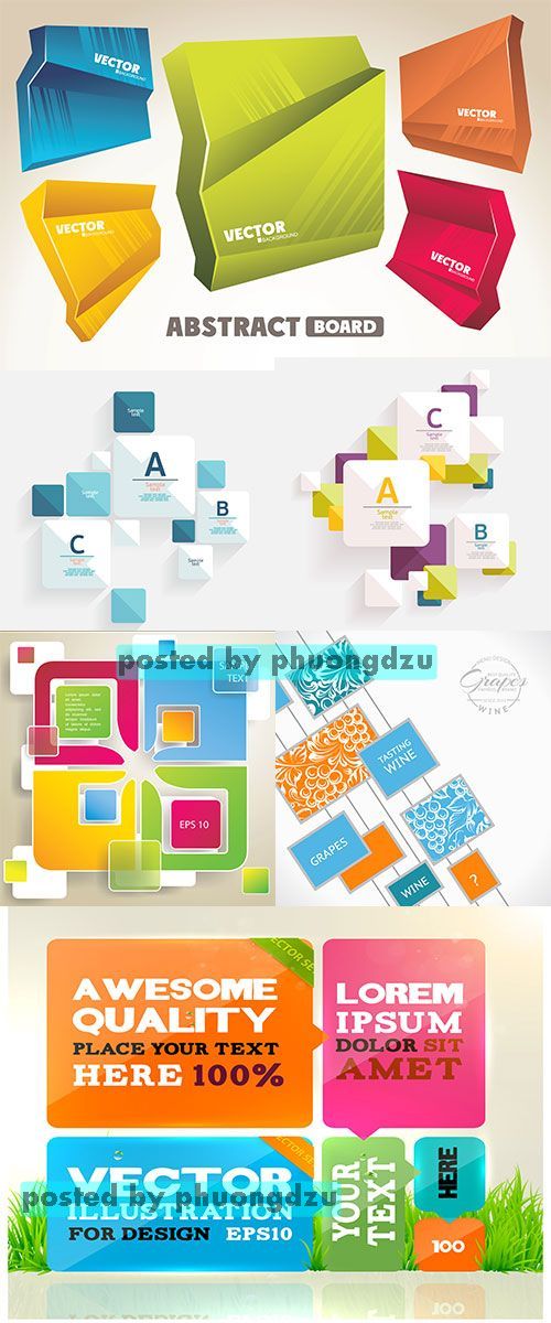 Stock: Abstract template design for business background