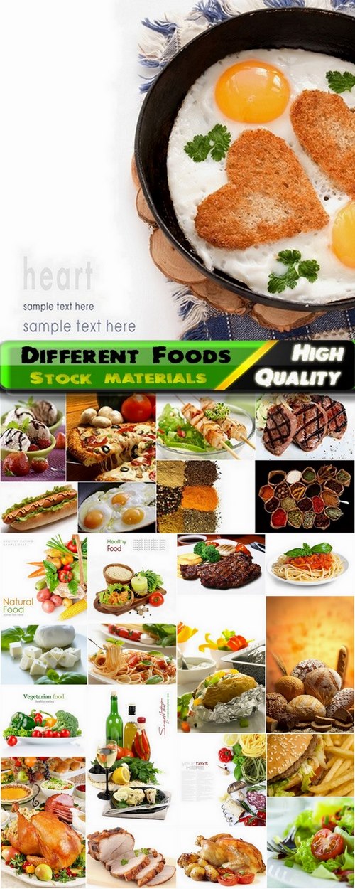 Different tasty foods Stock images - 25 HQ Jpg