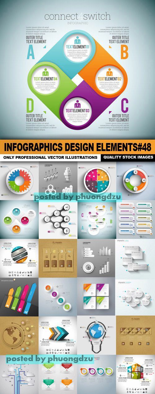 Infographics Design Elements set 48
