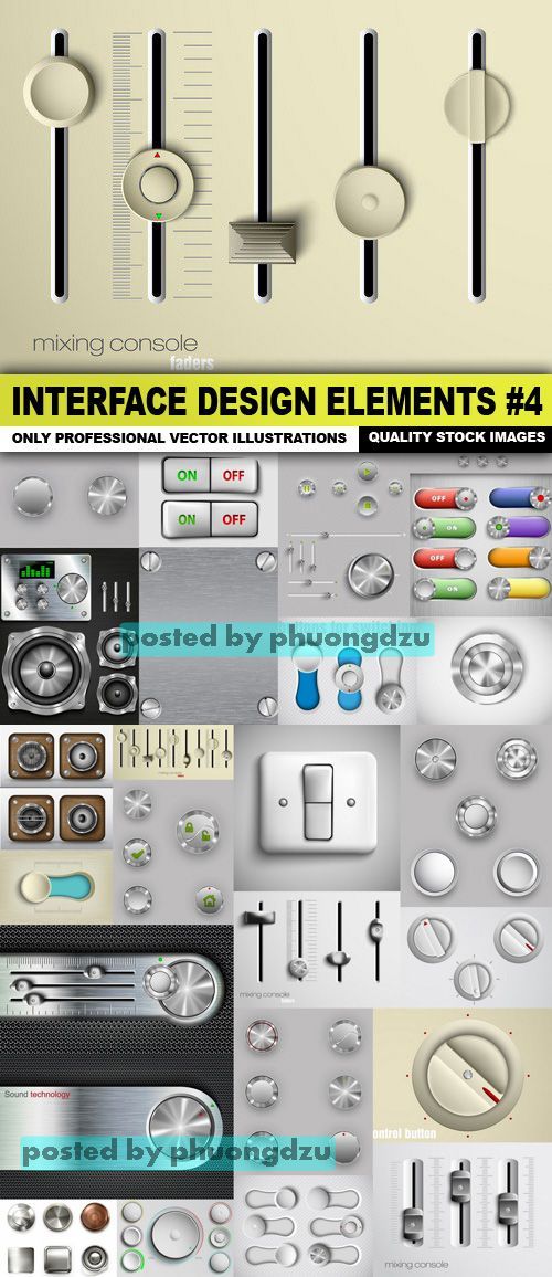 Interface Design Elements  set 4