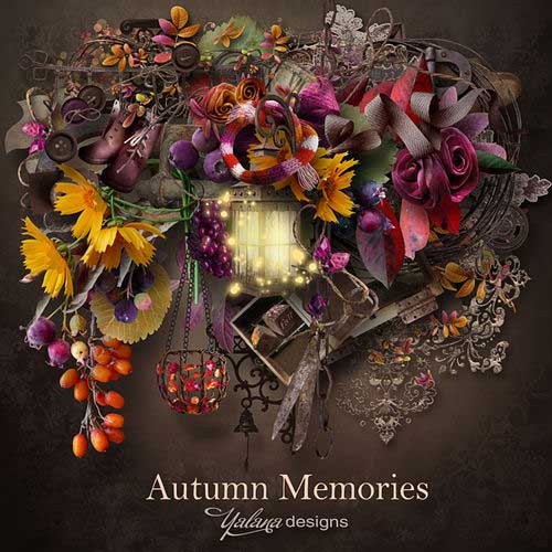 Осенний скрап-комплект - Осенние воспоминания