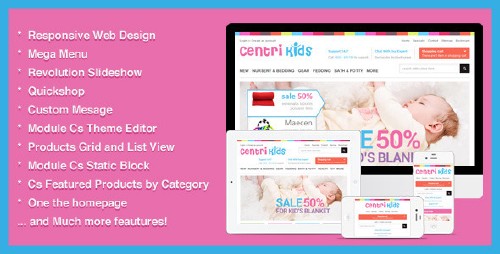 ThemeForest - CentriKids v1.1 - Kids Store Responsive Prestashop
