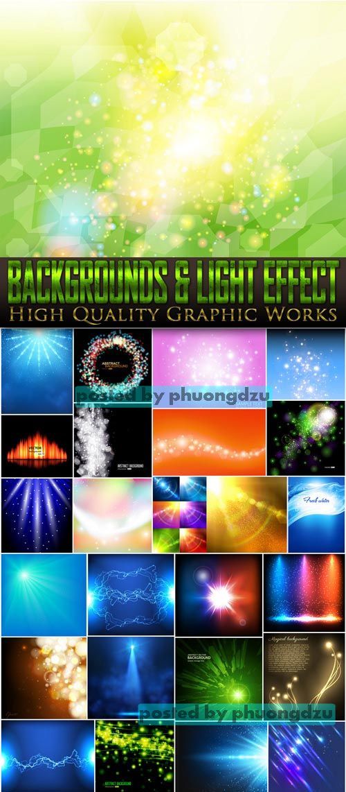 Exclusive - Backgrounds & Light Effect vol.2