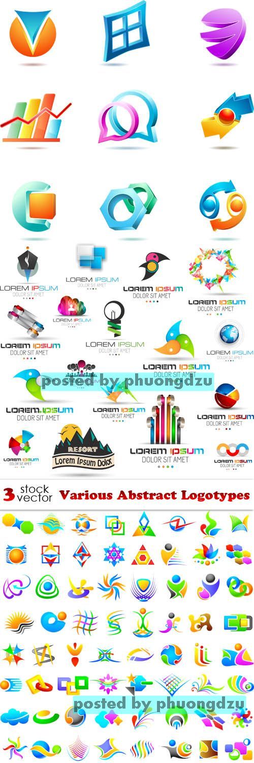Vectors - Various Abstract Logotypes 4