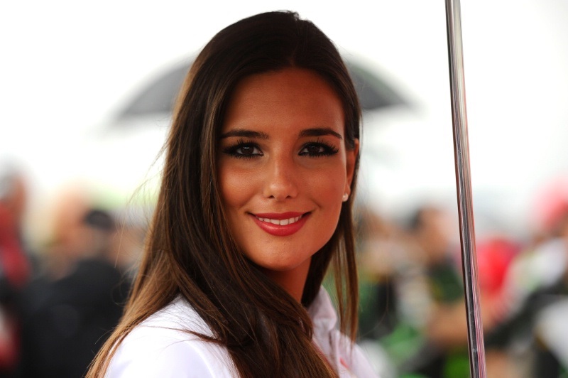 Девушки паддока Гран При Арагона 2014