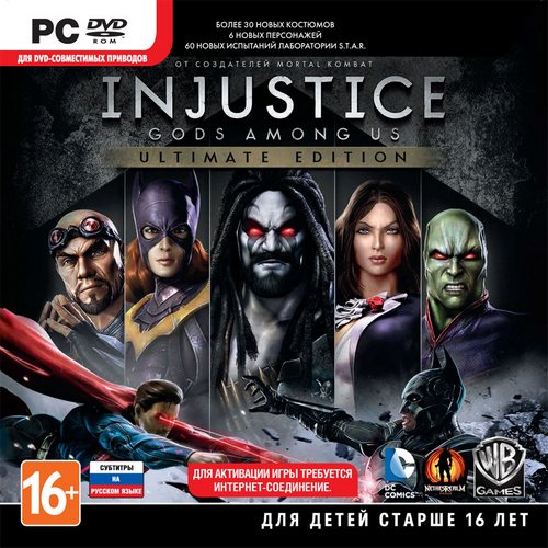 Injustice: Gods Among Us - Ultimate Edition *v.11.0.2787.0u5* (2013/RUS/ENG/RePack by R.G.Механики)
