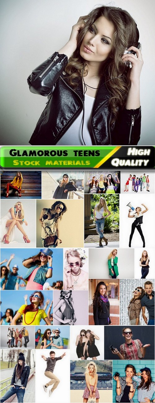 Glamorous teens Stock images - 25 HQ Jpg